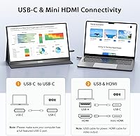 QQH Z12-3 Portable Monitor 15.6 Inch FHD 1080P — image 6