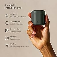 Cadence Travel Containers Core Skincare Set - Charcoal — image 2