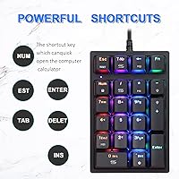 MOTOSPEED MSK24 Mechanical Numeric Keypad — image 5