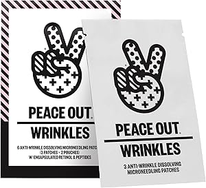 Peace Out Skincare Microneedling Anti-Wrinkle Retinol Patches 6 Patches Review