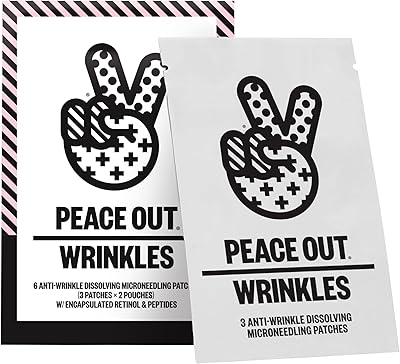 Peace Out Skincare Microneedling Anti-Wrinkle Retinol Patches 6 Patches