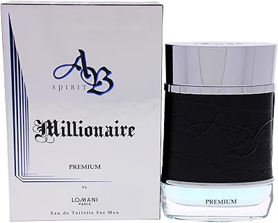Lomani Ab Spirit Millionaire Eau de Toilette Spray for Men 3.4oz