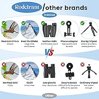 Rodcirant 25x30 Professional Large Eyepiece Binoculars — image 2