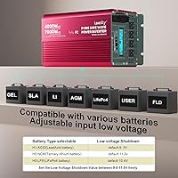 LEESKY HS-4000KAR 4000W Pure Sine Wave Inverter — image 3