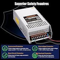 EXENWING 12V 100A 1200W Power Supply Adapter — image 3