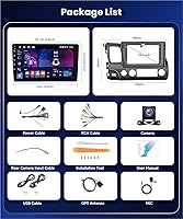 Podofo 4G 64G Car Stereo for Honda Civic 2006-2011 10.1″ — image 7