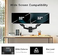 HUANUO Dual Monitor Wall Mount HNWDS1 — image 2