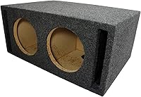 American Sound Connection 2X8VMBASS Dual 8″ SPL Bass Subwoofer Enclosure — image 3
