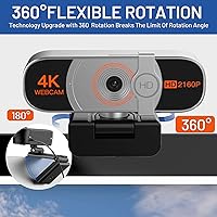 Nolansend 4K Webcam with Auto-Zoom and Remote Control — image 5