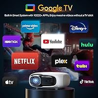 ANSFIL Google TV 1080P Portable Projector — image 2