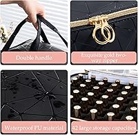 Uross Nail Polish Organizer Bag 42 Bottles — image 3