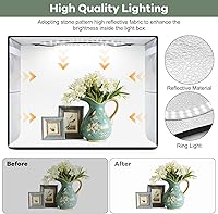 Lightdow 16″x12″x12″ Photo Studio Light Box — image 6