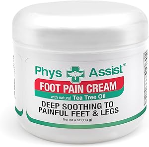 PhysAssist Soothing Foot Cream 4 oz Jar Review