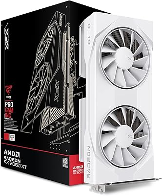 XFX Swift AMD Radeon RX 9060 XT OC White 8GB GDDR6 Graphics Card