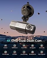 COOAU D20S 4K Dual Dash Cam — image 2