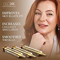 GLO24K Instant Facelift Cream with 24k Gold, Hyaluronic Acid, Peptides, and Vitamins A,C,E — image 3