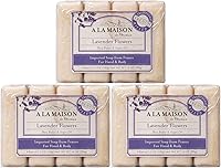 A LA MAISON Lavender Aloe Bar Soap (4 Bars, 3.5 oz) — image 1