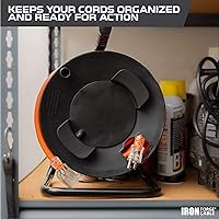 IRON FORGE CABLE Extension Cord Storage Reel 100 ft — image 3