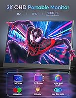 KEEPTIME 14-inch 2K Portable Monitor — image 2