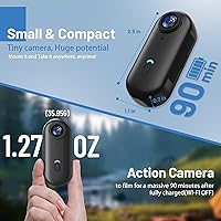 Intepoll 4K Mini Action Camera 128GB — image 2