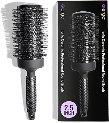 ERGO Ceramic Ionic Round Brush 2.5″