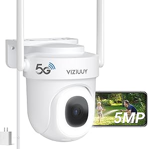 VIZIUUY VZ-5D3 5MP 5G Security Camera Review