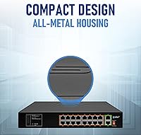 BV-Tech 18 Ports Long Range PoE+ Switch — image 8