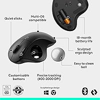 Logitech Ergo M575S Wireless Trackball Mouse — image 6