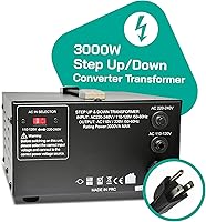 LiteFuze LT-3000UD Voltage Converter Transformer — image 2