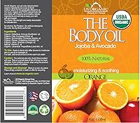 US Organic Body Oil - Fresh Orange, 5 Fl.oz. — image 2