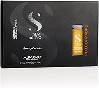 ALFAPARF MILANO Semi di Lino Sublime Cellula Madre Beauty Genesis Vials - Argan Ampoules for Radiant and Healthy Hair (12 Vials) — image 1