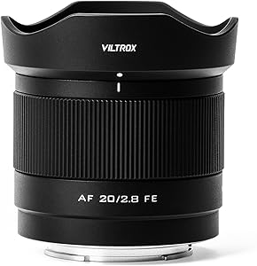 VILTROX 20mm f/2.8 FE Lens for Sony E-mount Review