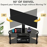 TAVR Furniture Swivel Floor TV Stand with Mount for 32-70 Inch TVs — image 4
