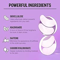 PEACE OUT Skincare Puffy Eyes Biocellulose Under-Eye Mask, 6 Pairs — image 7