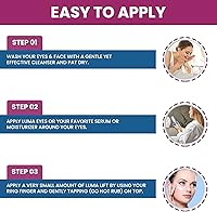 Luma By Laura Instant Eye Cream for Dark Circles and Puffiness 0.5 fl oz — image 4