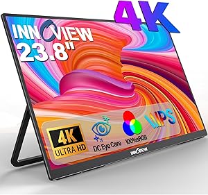 InnoView 23.8″ 4K Portable Monitor