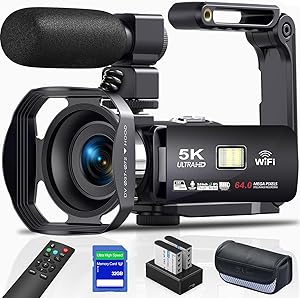 LOENTIR 5K Video Camera DV099 Review