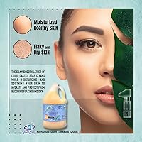 LandLSoap Goat Milk Unscented Pure Castile Soap Liquid Half Gallon — image 3