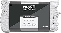 Fromm ColorSafe 100% Cotton Bleach Proof Salon Hair Towels, 6 Count — image 1