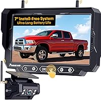 Pemacom P15 Magnetic Solar Wireless Backup Camera — image 1