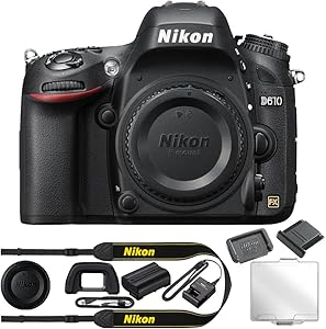 Nikon D610 24.3MP Full Frame DSLR Camera Body Review