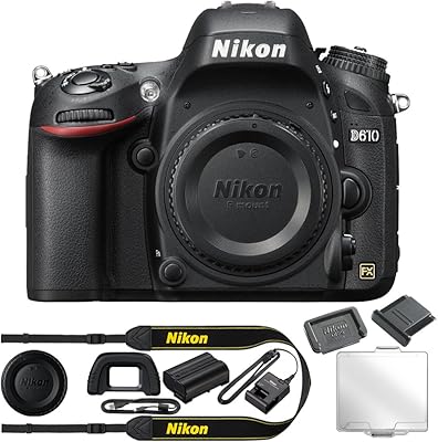 Nikon D610 24.3MP Full Frame DSLR Camera Body