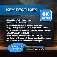 OREI 8K eARC HDMI Matrix Switch 4x2 — image 8