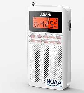 LIJIANI Pocket Weather Radio