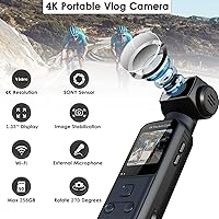 ZOMFOM 4K Body Camera with External Microphone — image 2