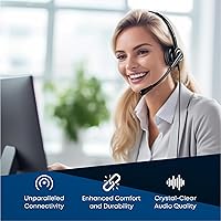 TruVoice VoicePro 10 USB Headset — image 2