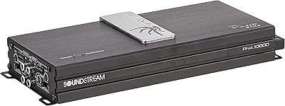 Soundstream PN4.1000D 1000W 4-Channel Class D Amplifier