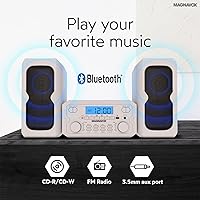 Magnavox MM435M-WH 3-Piece Compact CD Shelf System — image 2