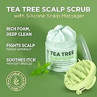 Roycederm Tea Tree Scalp Scrub with Massager Brush — image 4