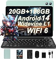 JUEDUR R700 Android 14 Tablet, 20GB RAM, 128GB Storage — image 1